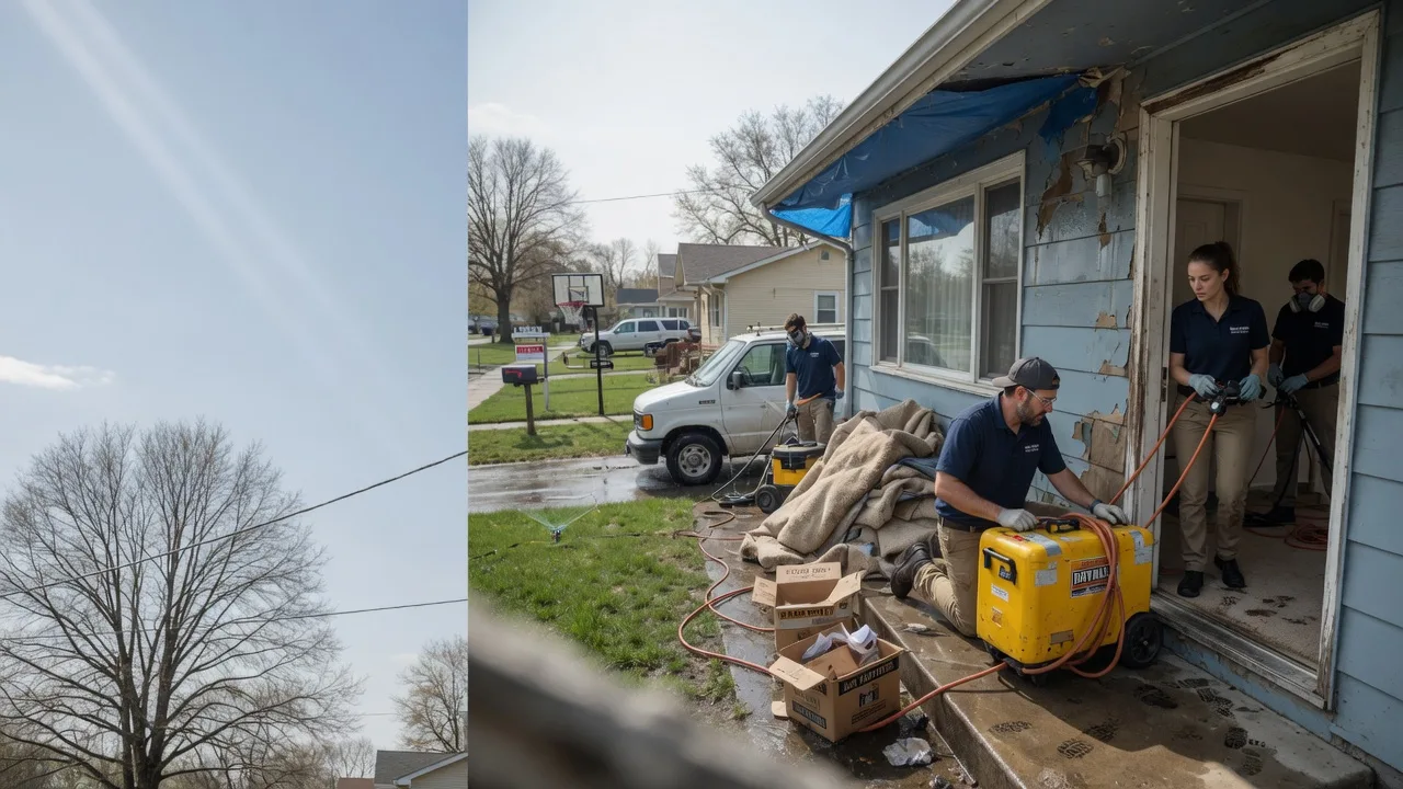 Basement Flood Cleanup in Eglon, WV near me